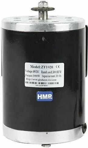 HMParts Elektro Motor 48V 1000W MY1020 mit Halter