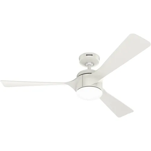 Hunter Deckenventilator Rosedale, dimmbar - Eleganter Luftzirkulator - Ventilatoren: 132 cm Durchmesser, dimmbare 17 W LED-Beleuchtung, inklusive Fernbedienung für individuelle Steuerung und optimalen Komfort.