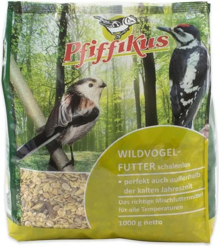 Pfiffikus Wildvogelfutter schalenlos 1kg