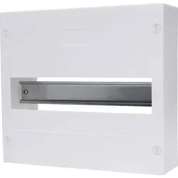 KOPP Aufputz-Verteilerkasten N12A, IP40, 63A, 400VAC, ohne Tür, 1-reihig