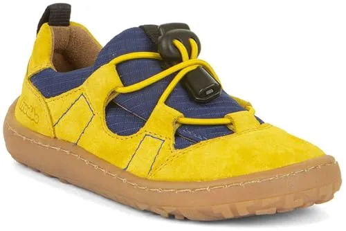 Froddo Barfußsneaker G3130243-3 - Sneaker für Jungen, aus hochwertigem Leder und Mesh für ein angenehmes Barfußgefühl und extra flexible Laufsohle - ideal für Freizeitaktivitäten.