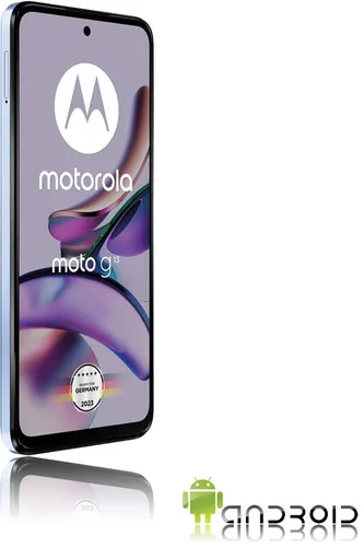 Motorola moto g13 128GB 4GB RAM - Blau - Handy mit 50 MP Kamera, 6,5 Zoll Display und Dual SIM. Ideal für Fotografie und Multimedia mit leistungsstarkem MediaTek Helio G85 Prozessor.