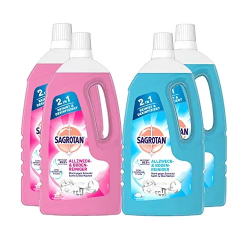 Sagrotan Allzweck-Reiniger Mixpack mit 4 Artikeln für die Oberfächenreinigung