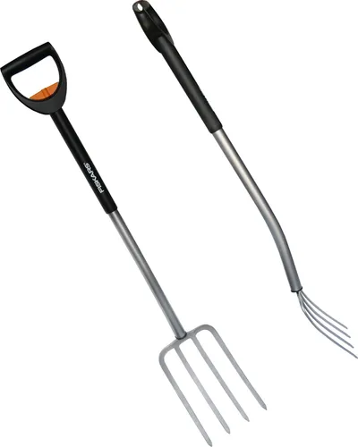 FISKARS Telescopic Spatengabel Länge: 1.250 mm von Fiskars