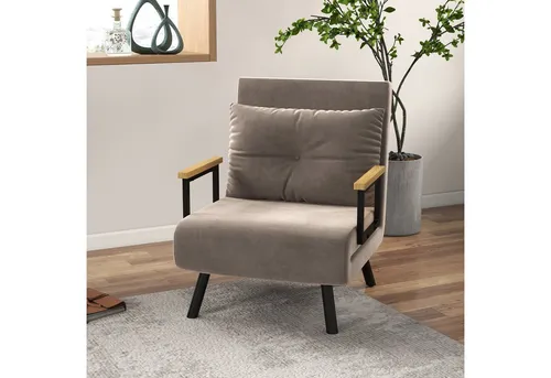 HOMCOM Schlafsofa Klappbett mit Bettfunktion von HOMCOM