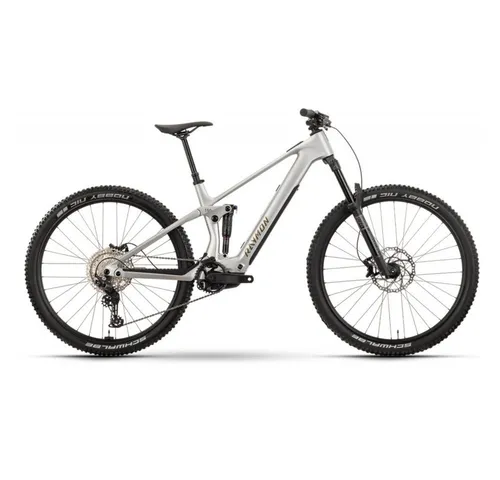 R Raymon Airok Fully E-Mountainbike 29 Zoll - Leichtgewichtiges Fully-E-Mountainbike mit Carbonrahmen, 150 mm Federweg und Bosch SX Motor für kraftvolle Unterstützung. Ideal für Enduro- und Trail-Enthusiasten, sofort einsatzbereit.