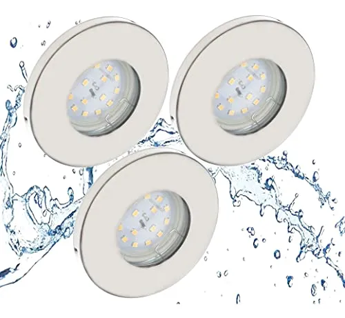Trango 3er Set 6729IP65-032MO LED Einbaustrahler von Trango