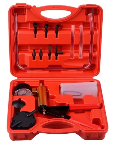 DAYUAN Bremsenentlüftungsgerät Kfz Werkzeug Bremsen entlüfter Vakuum Pumpe Satz Set