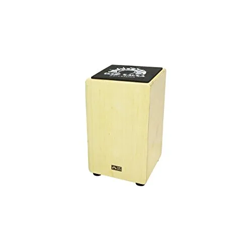 Gewa Cajon - Percussion Instrument für vollen Sound - Hochwertige Cajon aus Birke mit verstellbaren Saiten für individuellen Klang, inklusive Tasche mit Griff und Rucksackträgern für einfachen Transport.