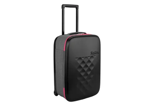 Rollink Handgepäck-Trolley Flex 21 - Handgepäck-Koffer, faltbar auf nur 5 cm für praktische Aufbewahrung und aus strapazierfähigem Polypropylen für maximale Haltbarkeit.
