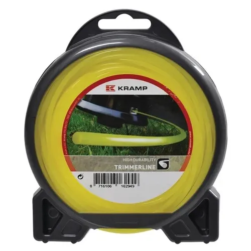 Mähfaden 2.4mm rund 15m Ersatzfaden Motorsense Freischneider Trimmerfaden gelb K