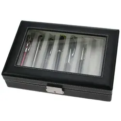 Safe-Album Vitrine Schreibgeräte-Kassette Schwarz in schwarz von Safe-Album