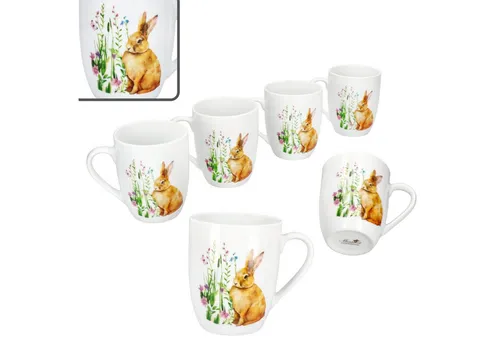 MamboCat Becher 6x Osterfreude Kaffeebecher von MamboCat