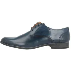 Fretz Men Oskar Halbschuhe in Übergrößen Blau 7165.1232-60 - Komfortabel und stilvoll - Modische Halbschuhe für Herren in Übergrößen von Fretz Men. Diese blauen Schuhe bieten nicht nur einen eleganten Look, sondern auch eine bequeme Passform mit Weite (G) und TR-Sohle für optimalen Tragekomfort.