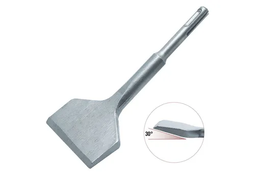 CCLIFE Flachmeißel Fliesenmeißel SDS Plus Meißel Leichtes Einspannen & Bruchsicher