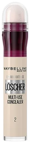 Maybelline New York Abdeckstift, Instant Anti-Age Effekt Concealer, Löscher mit Mikro-Lösch-Applikator, Nr. 02 Nude, 6,8 ml