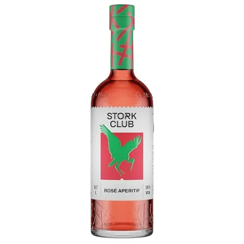 STORK CLUB Rosé Apéritif (1 x 0,7 l) – Außergewöhnlicher Roséwein-Aperitif mit 18% vol.