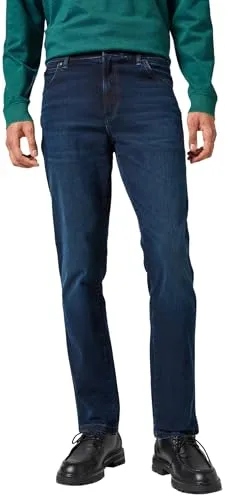 Wrangler Herren Jeans Texas Slim Fit Jeanshose, Midnight Rodeo,33W / 34L
