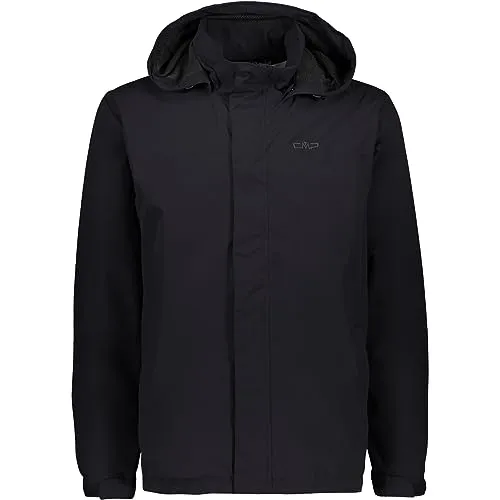 CMP Damen Ripstop-Regenjacke - Anthrazit, Größe 46 EU - Funktionsjacke mit Clima Protect Technologie für optimalen Regen- und Wetterschutz. Wasserdicht (WP 10.000) und atmungsaktiv (MVP 4.000), perfekt für Outdoor-Aktivitäten.