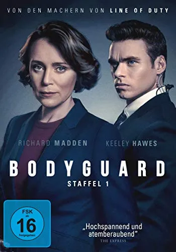 Bodyguard - Staffel 1 - Erleben Sie die spannende TV-Show 'Bodyguard' auf DVD. Diese Sammlung bietet die komplette Staffel mit fesselnden Episoden für die ganze Familie. Ein Muss für Fans von packenden Geschichten!