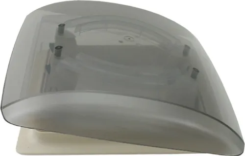MPK Vision Vent S pro Dachluke 28 x 28 cm für Wohnwagen - Hochwertige Dachhaube mit getönter Klarglasverglasung für optimale Lichtverhältnisse. Witterungsbeständig und mit Dauerlüftungssystem – ideal für Wohnmobile und Caravans.