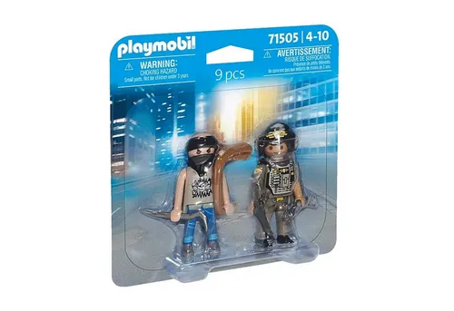 Playmobil® 71505 City Action SWAT & Bandit Konstruktions-Spielset