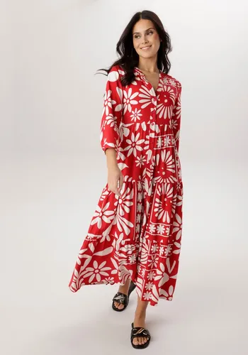 Aniston SELECTED Maxikleid mit fantasievoller Blütenmusterung - NEUE KOLLEKTION