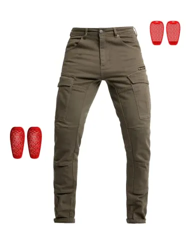 John Doe Defender Monolayer Motorradhose in oliv von John Doe