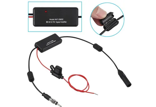 Bolwins F73 KFZ Radio Antennenverstärker AM / FM Antenne Signal Verstärker Audioverstärker