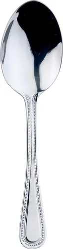 Perle Wüste Löffel, Besteck, Duzend Wüste Löffel, Edelstahl 18/0 12 x