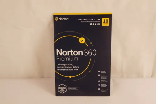 Norton 360 Premium 2021 Vollversion Box 10 Geräte 1 Jahr 75 GB Speicher OVP NEU