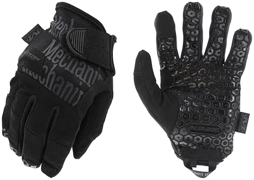 Mechanix Wear Precision Pro High-Dexterity Handschuh (Large, Covert) - Feldhockey-Handschuhe mit Padlock Silikon-Grip-Technologie für verbesserten Grip und Fingerfertigkeit. Ideal für präzise Handhabung und optimale Bewegungsfreiheit.