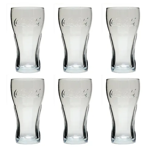 Konturgläser Coca Cola Porzellan 200ml