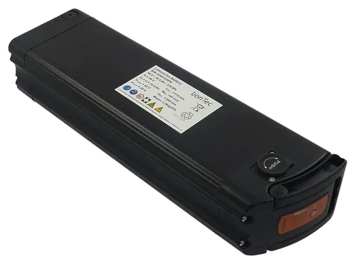 LionTec E-Bike Fahrrad Akku (schwarz) 36 V