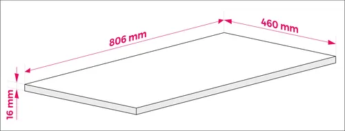 Arbeitsplatten Schwarz von 3E 3xE living.com