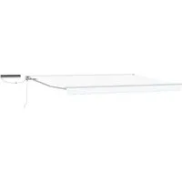 vidaXL Elektrische Markise 4,5 x 3 m in Weiß - Genießen Sie schattige Stunden im Freien mit dieser eleganten elektrischen Markise. Ideal für Gärten und Terrassen, vereint sie modernes Design mit stabilen Materialien für langfristige Nutzung und Komfort.