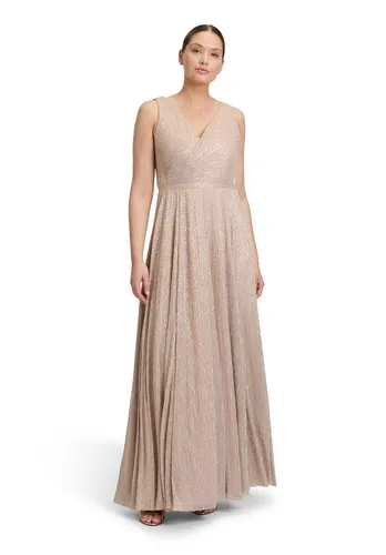 Vera Mont Abendkleid Damen mit Plissee Material in weiß von Vera Mont