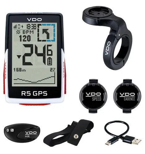 VDO R5 GPS Top Mount Set Fahrradcomputer