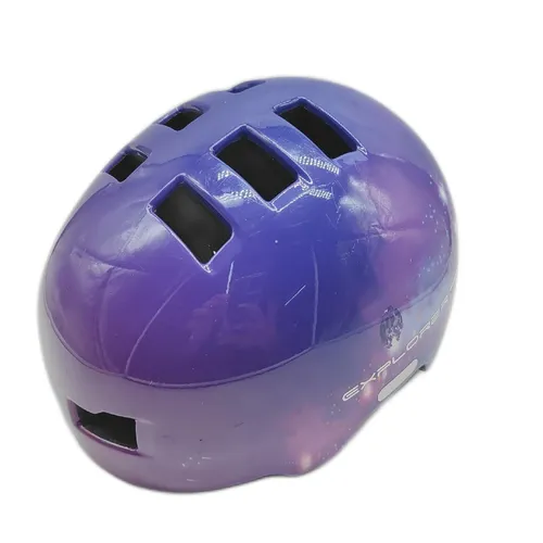 Fischer Fahrradhelm BMX Helm Kinder Jugend Unisex Blau Größe Schutz Sicherheit