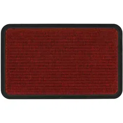 Astra Fußmatte Border Star ca. 50 cm x 80 cm Rot in rot von Astra