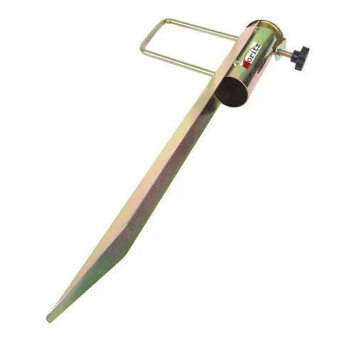 Moritz Sonnenschirmhalter 45cm Sonnenschirm-Dorn Bodenhülse sehr stabil verzinkt Ø 35mm