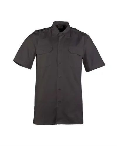 Mil-Tec Herren Hemd-10932007 - Weiß, S EU - Herrenhemden mit modernem Design, 2 Brusttaschen und verstellbaren Manschetten für optimalen Tragekomfort und Stil.