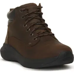 Skechers Herren Schnürstiefel Parson EDERIC - Wanderschuhe, mittelhoher Schaft und Goga Mat Arch für optimalen Komfort bei jedem Schritt.