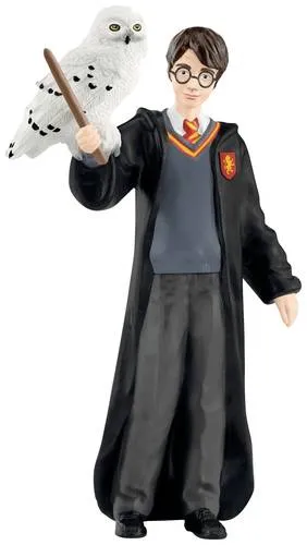 Schleich Harry Potter & Hedwig 42633 - Spielfiguren, detailgetreue Nachbildung von Harry Potter und Hedwig, ideal für Fans und Sammler.