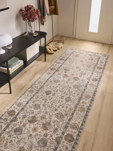 Produktbild benuta Pop Läufer für Flur Mara Beige 80x240 cm