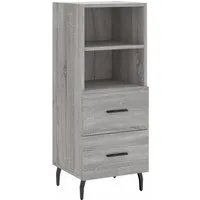 vidaXL Sideboard Grau Sonoma in grau von vidaXL