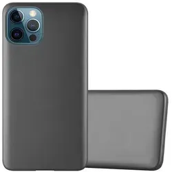 Cadorabo Schutzhülle für Apple iPhone 12 / 12 PRO Hülle in Grau Handyhülle TPU Silikon Etui Cover Case