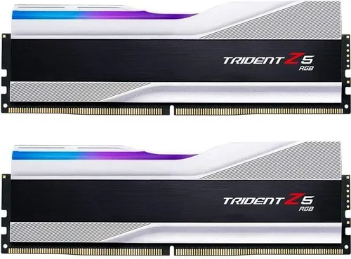 Trident Z5 RGB 64 GB DDR5-6000 Dual-Kit - Arbeitsspeicher mit 64 GB (2x 32 GB), beeindruckender RGB-Beleuchtung und INTEL XMP für optimierte Leistung und stilvolles Gaming.