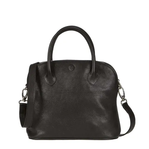 Sonnenleder ROMA T - Elegante Shopper Umhängetasche für Damen - Stylische Umhängetasche aus hochwertigem Leder mit Reißverschluss, ideal für den täglichen Gebrauch. Mit praktischem Handyfach und Schultergurt für optimalen Komfort.