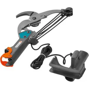 Gardena combisystem-Amboss-Baumschere - Astschere mit 5-fach Rollenübersetzung, kraftsparendes Schneiden bis 35 mm Durchmesser und ergonomischer D-Griff